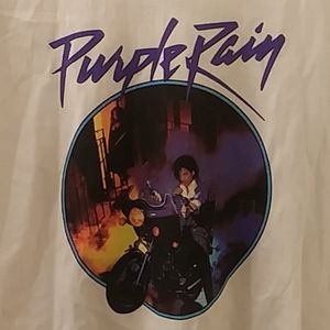 🆕 Purple Rain Crop Top Tee Shirt